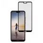 Grūdinto stiklo visiškai priklijuojamas ekrano apsauginis stiklas Tellur, skirtas „Huawei P20 Lite“ – tinkamas naudoti su dėklu, juodas