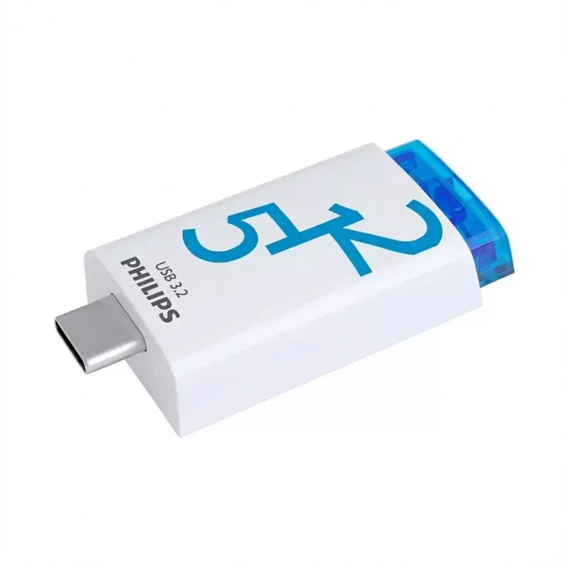USB atmintukas Philips 512GB USB 3.2 Click Series Gen 1 USB-C