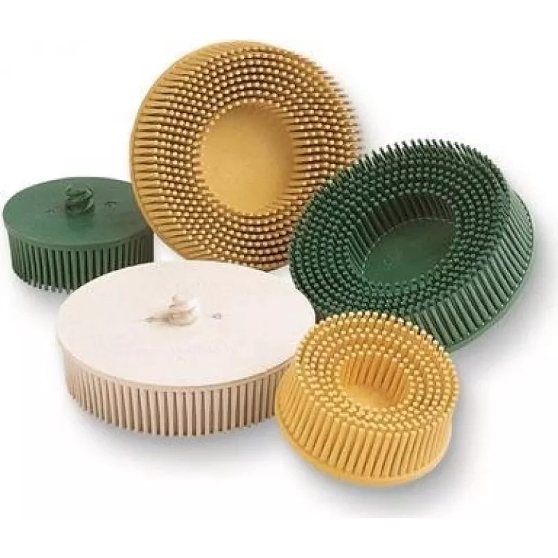 3M Roloc Bristle Brush 76mm K120 RD-ZB White VE5 (7100138306)