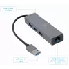 USB grafikos adapteris Gembird A-AMU3-LAN-01 — USB Type-A, USB 2.0/3.2 Gen 1, 0,17 m laidas, 50 g