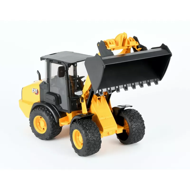 Kompaktiškas lankstus ratinis krautuvas BRUDER BR-02485 1:16 mastelio modelis, metalinis žaidimų automobilis