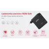 UNITEK P1115A mobiliojo įrenginio įkroviklis, juodas