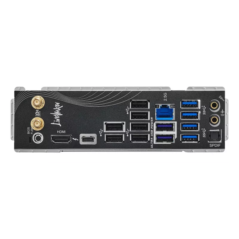 Motininė plokštė ASRock B860M LiveMixer WiFi — Intel B860, LGA 1851, micro ATX, DDR5, 4x DIMM, Wi‑Fi 6E, 2.5Gb LAN