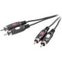 SpeaKa Professional RCA garso jungiamasis laidas [2x RCA kištukas - 2x RCA kištukas] 2,50 m juodas (SP-7869768)