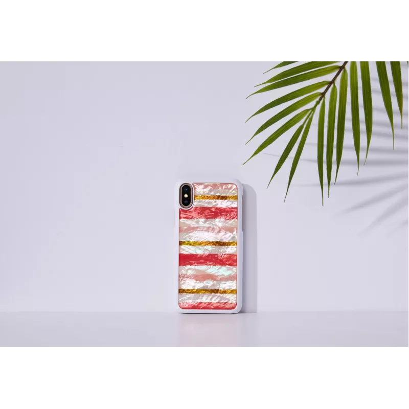 Telefono dėklas iKins, skirtas iPhone XS/XS Short — apsauginis dėklas Cake White