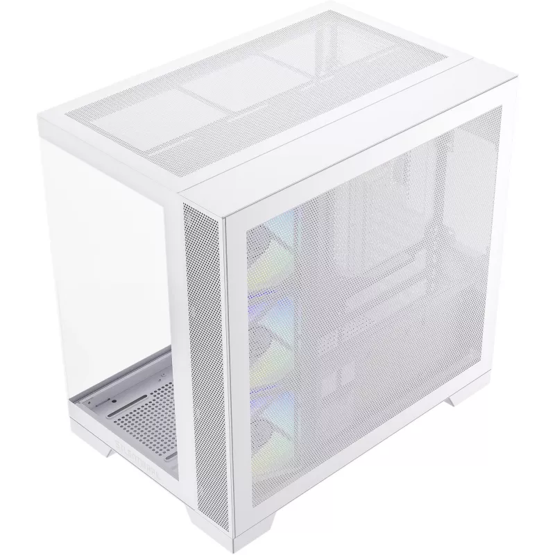 PC korpusas Silentware View A-RGB White VIEWWHITE — midi bokštas su A-RGB apšvietimu, balta apdaila