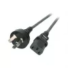 EFB-Elektronik maitinimo laidas Kinija - C13 180°, juodas, 1,8 m, 3 x 0,75 mm² Gamintojas: EFB Elektronik (EK492.1,8V2)