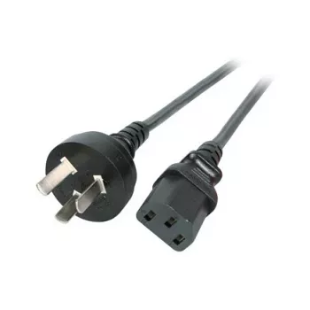 EFB-Elektronik maitinimo laidas Kinija - C13 180°, juodas, 1,8 m, 3 x 0,75 mm² Gamintojas: EFB Elektronik (EK492.1,8V2)