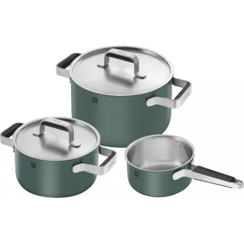 Virdulio rinkinys ZWILLING PURE 1028857 — nerūdijantis plienas, tinka indukcijai