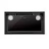 Įmontuojamas gartraukis CATA GC DUAL BK — 492 mm plotis, 1200 m³/h, metalinis filtras, 50 dB