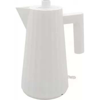 Alessi MDL06 W Plissé elektrinis virdulys baltas, EU kištukas (MDL06 W)