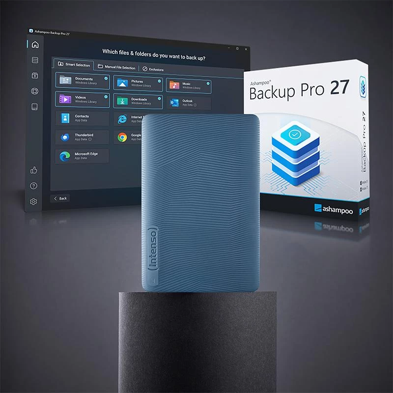 Išorinis HDD | INTENSO | 1000 GB | Mėlynos spalvos | 6029565