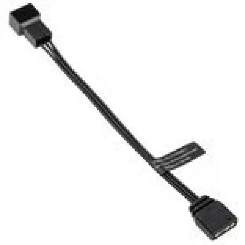 ARGB adapterio laidas Barrow ZBDZJX-5M — 3 kontaktų 5V adresuojamas RGB, ilgis 10 cm