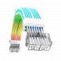 Gamemax | PSU Extension kabelis | VGA/CPU 2x8PIN-B | White