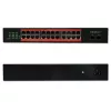 Tinklo komutatorius QOLTEC Gigabit Ethernet PoE 24xRJ45 2xSFP
