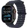 Apple 49 mm Navy Ocean Band prailginimas juodos titano spalvos