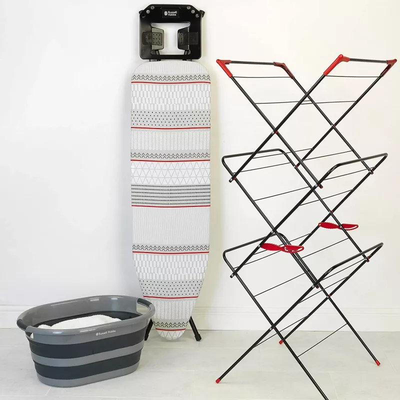Sulankstomas skalbinių krepšys Russell Hobbs LA053879GRYFEU7 27L