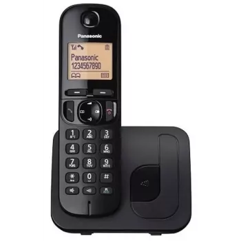 Panasonic KX-TGC 210 PDB DECT telefonas, juodas, skambintojo ID