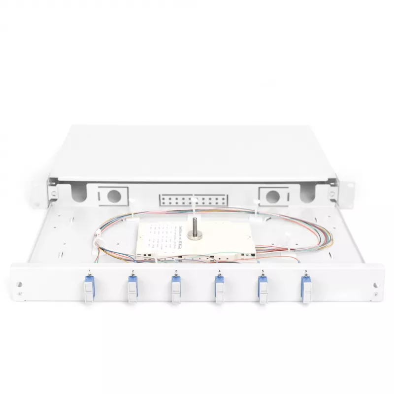 Šviesolaidinė jungimo dėžutė Digitus DN-96320/9 SC OS2 51,5 cm pilka