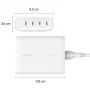 Belkin WCH010VFWH mobiliojo įrenginio įkroviklis Baltas Vidaus