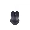 Laidinis pilno dydžio klaviatūra Gembird KBS-UM-04 USB QWERTY US English su pele, juoda, 1,5 m laidas