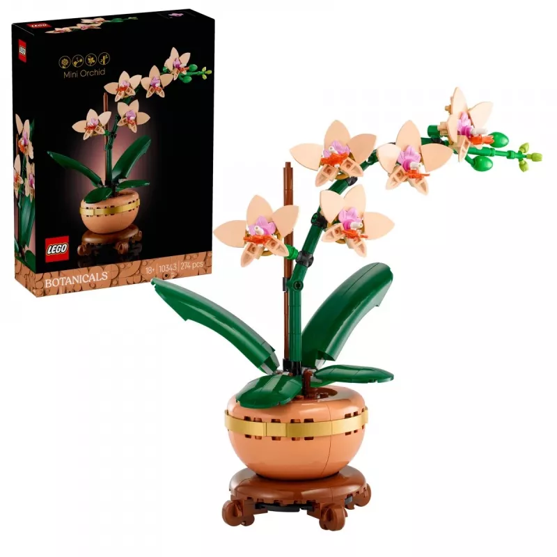 LEGO ICONS 10343 Botanikos kolekcija - Mini orchidėja