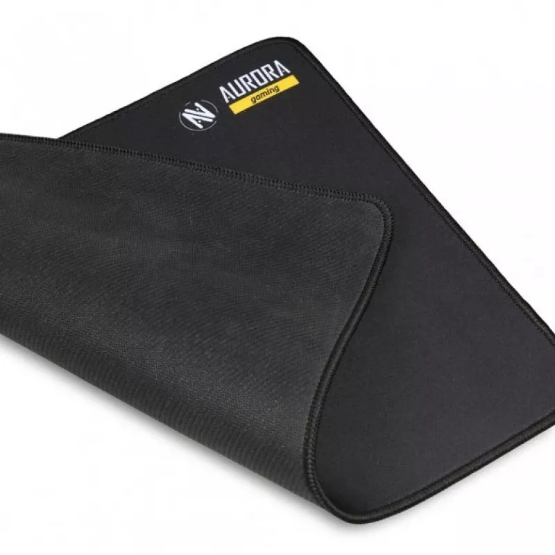Pelės kilimėlis IBOX Aurora MPG3 — žaidimų pelės kilimėlis, 350×260 mm, 3 mm, drobė/guma, juodas