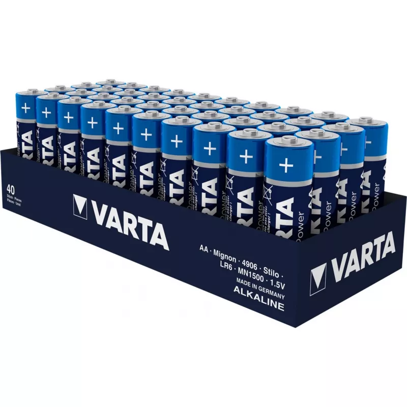 Vienkartinė baterija Varta Longlife AA šarminė 23,2 g 50,5 mm