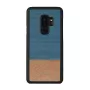 man and wood išmaniojo telefono dėklas Samsung Galaxy S9 Plus – džinsinė juoda