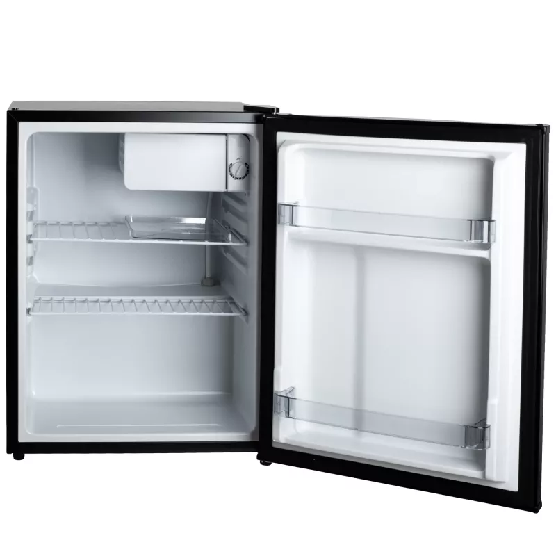 Adler šaldytuvas | AD 8097 | Energijos efektyvumo klasė E | Laisvai pastatomas | Spintelė | Aukštis 63,2 cm | Šaldytuvo naudingoji talpa 58 l | 39 dB | Juodas