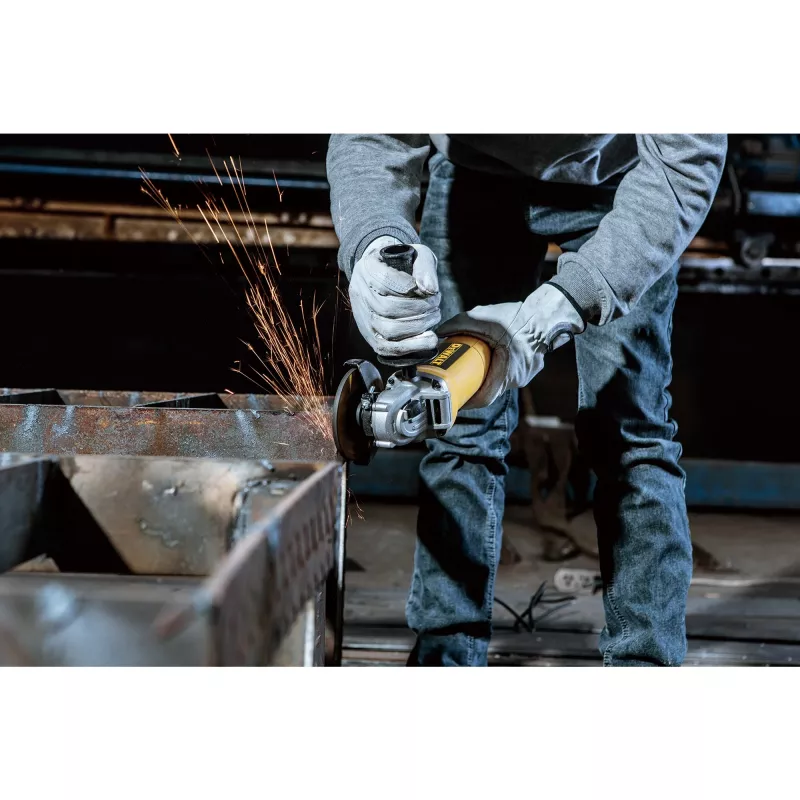 Kampinis šlifuoklis DeWalt DWE4117-QS, 950 W, 125 mm diskas, 12 000 aps./min, 1,99 kg