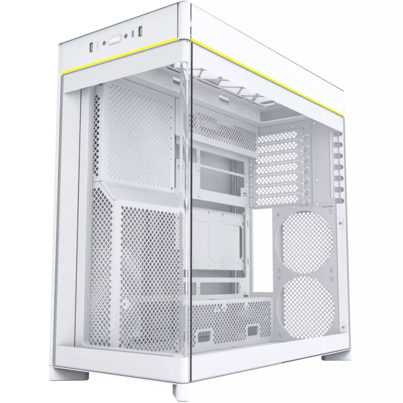 PC korpusas Montech HS02 Midi Tower baltas