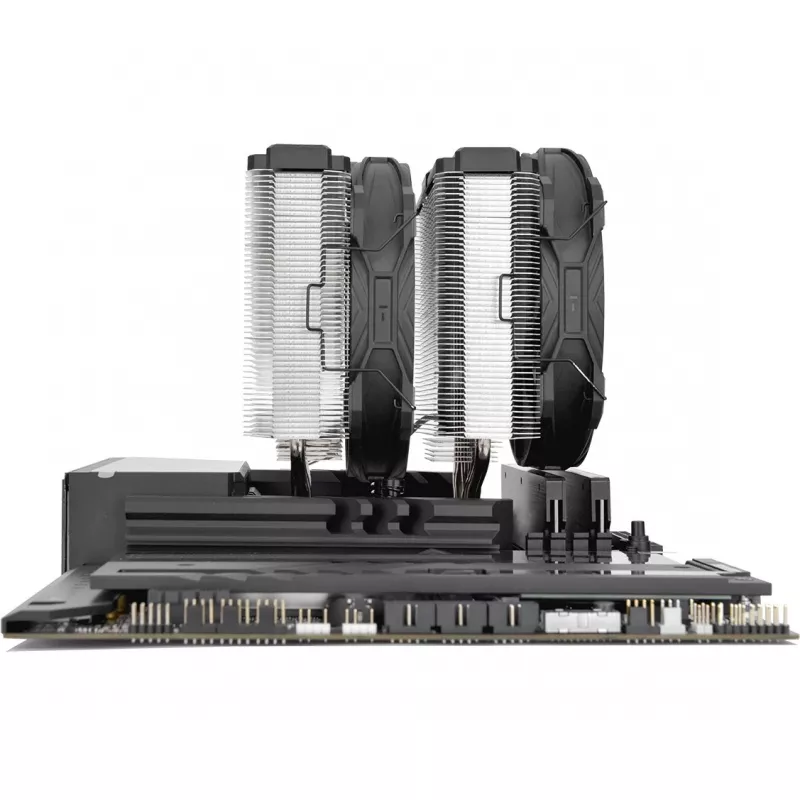 Thermaltake TOUGHAIR 710 - procesoriaus oro aušintuvas - (skirtas: LGA1156, LGA1155, LGA2011, LGA1150, LGA2011-3, LGA1151, AM4, LGA2066, LGA1200, LGA1700, AM5)