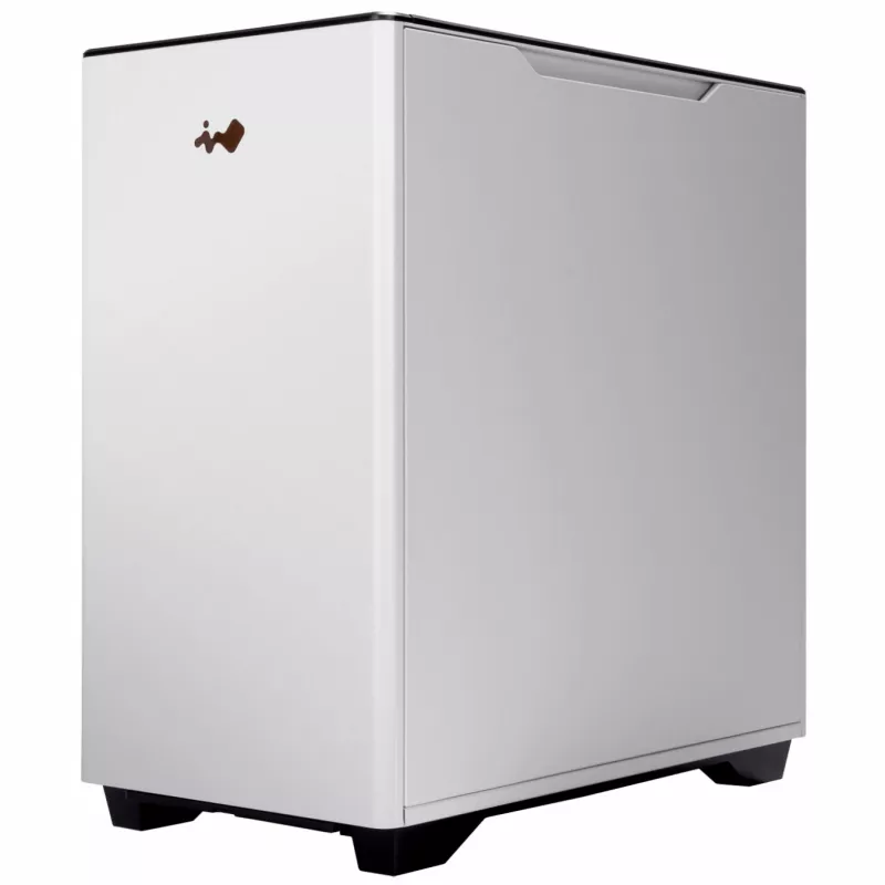 InWin A5 Midi-Tower Grūdintas Stiklas - balta