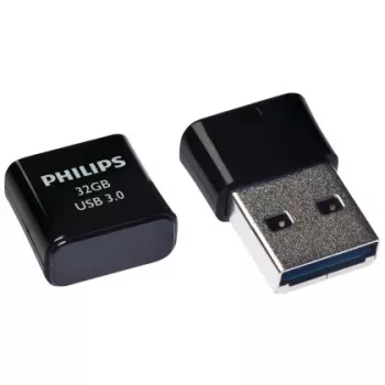 Philips FM32FD90B USB atmintinė 32 GB USB Type-A 3.2 Gen 1 (3.1 Gen 1) Juoda