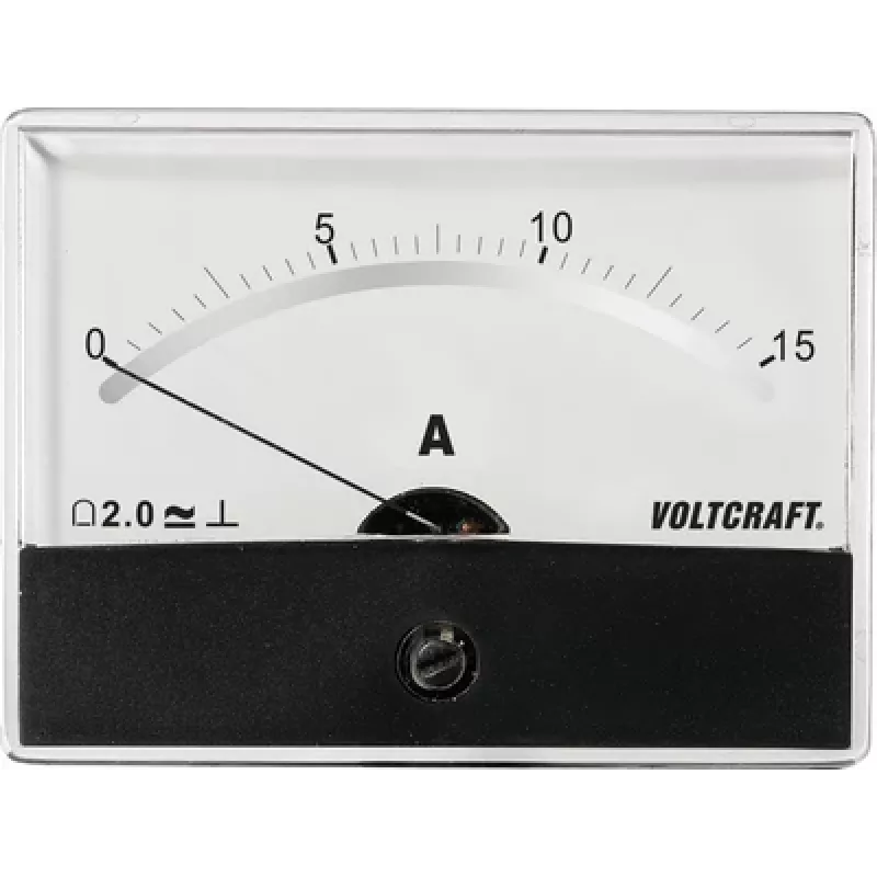Voltcraft AM-86X65/15A/DC montavimo matavimo prietaisas AM-86X65/15A/DC 15 A magnetoelektrinis matuoklis (AM-86X65/15A/DC)