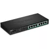 TRENDnet TPE-TG84 - Jungiklis - 8 x 10/100/1000 (PoE+) - stalinis, montuojamas ant sienos - PoE+ (120 W)