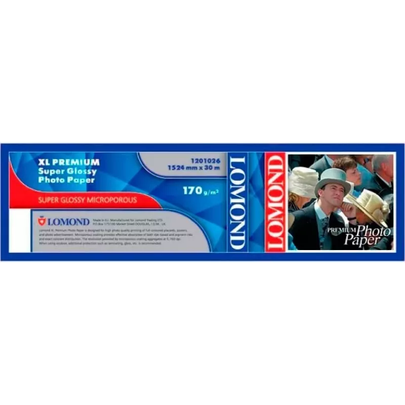 Lomond XL Photo Paper Super Glossy 200 g/m² 914mm*30m