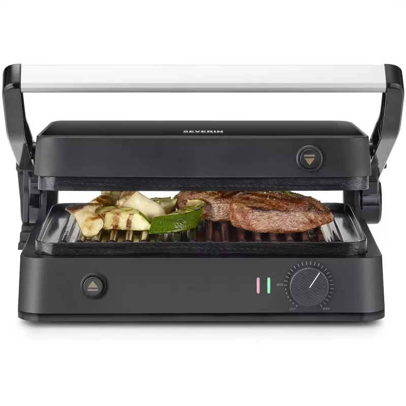 Kontaktinis grilis Severin KG 2398 Juoda Balta 1800W 300x220mm