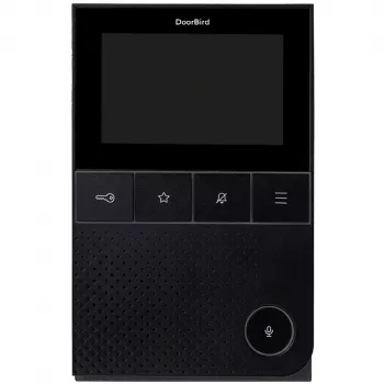 IP vaizdo domofonas DoorBird A1101 Juoda Edition — IP vaizdo prieigos valdymo durų stotelė (modelis A1101)