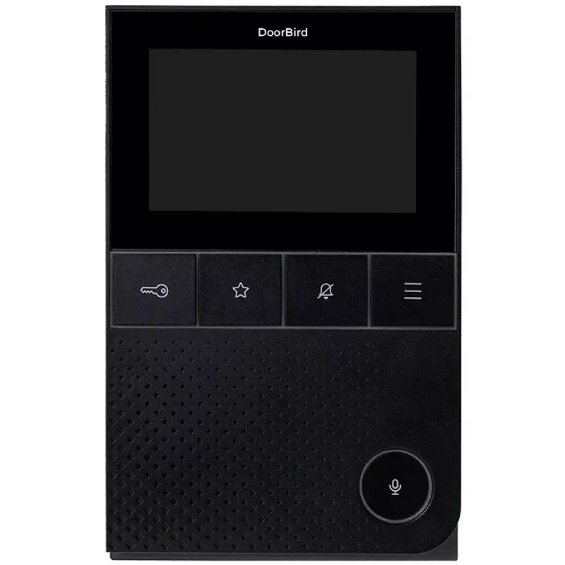 IP vaizdo domofonas DoorBird A1101 Juoda Edition — IP vaizdo prieigos valdymo durų stotelė (modelis A1101)