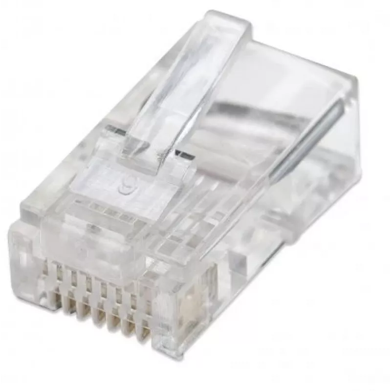 Intellinet 502375 laidų jungtis RJ-45 permatoma