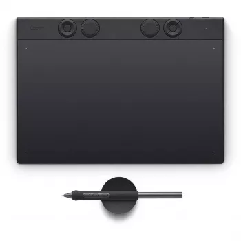 Wacom Intuos Pro Pen Tablet Medium Stifttablett, Bluetooth, USB, incl. Wacom Pro Pen 3