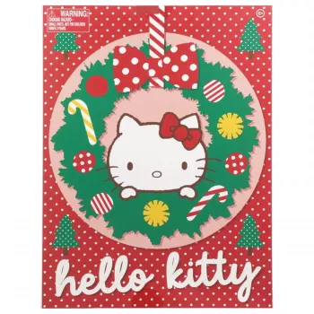 Advento kalendorius Paladone Hello Kitty kanceliarinės prekės 24 dienų rinkinys su kasdienėmis kanceliarinėmis dovanėlėmis