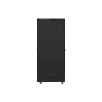 19 colių stovo spinta LANBERG FF01-8247-12BL, 47U, 800x1200 mm, stiklinės priekinės durelės