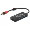 USB šakotuvas DeLOCK 3.0 3 prievadų išorinis + 2 x SD lizdas