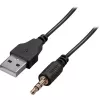 Kompiuterių kolonėlės 2.0 DEFENDER J5 2.0 6W LED USB juodos
