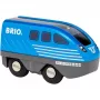 „BRIO World“ atgal traukiamas traukinys, juodas ir mėlynas, 36019