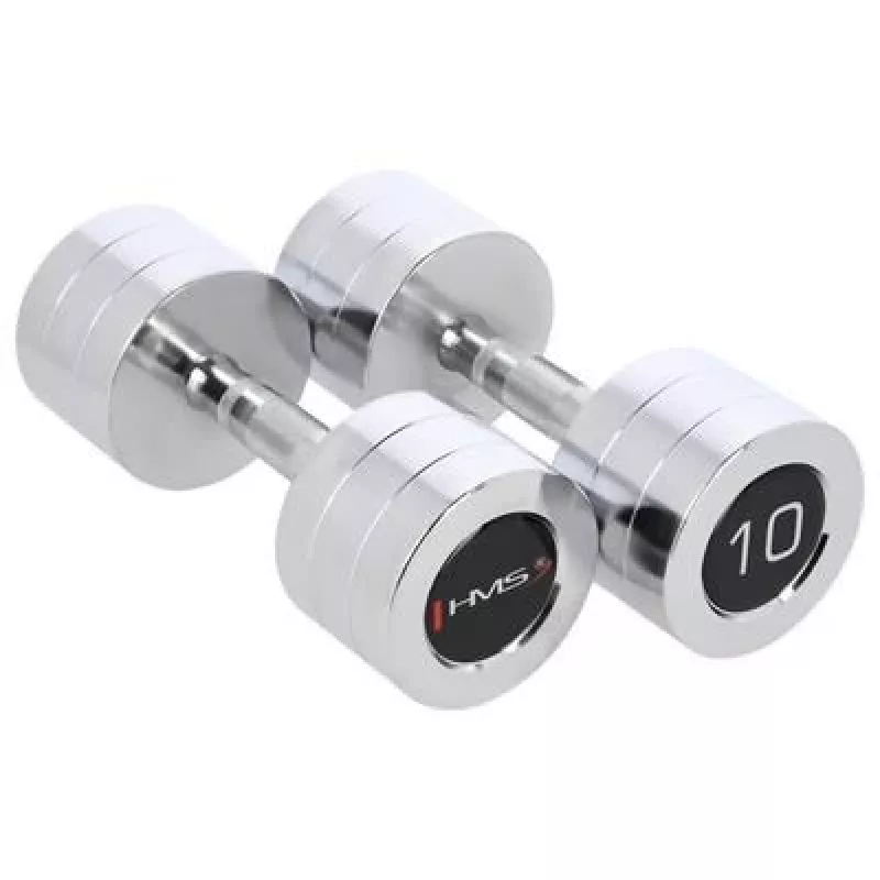 Chromo hanteliai 2x10 kg HMS CHD10