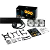 ASUS TUF GAMING LC II 360 ARGB procesoriaus skysčio aušinimo rinkinys 12 cm Juoda